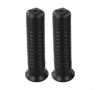 2-Pack pour wheelbarrow Rubber Handles 30mm ID Black 2-Pack pour(110 x 21mm)