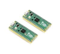 2 Pack Pre-Soldered Raspberry Pi Pico 2 with Header RP2350 Microcontroller Board Mini Board Kit Based on RP2350 Chip,Dual-Core & Dual-Architecture,Support C/C++/Python