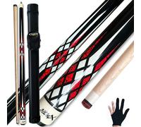 2 Pack Professional Canadian Maple Wood Pool Sticks with 1 x 1 Case,13mm Tip,58 Inch,Blue,Black,Red,Grey,Green,Brown""},""additionalWeblabs"":""{""PAX_CHECKOUT_BUY_NOW_GC_TANGO_1121297"":"".[M9]