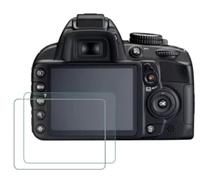 2 Pack | Protection d'écran Verre Trempé HD 9H 0,3mm 2,5D Bords Arrondis compatible avec Nikon D3500 D3400 D3100 D3200 D3300