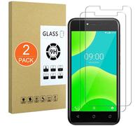 [2 Pack Protector de Pantalla de Verre trempé Wiko Y50,[Ultra Resistente,Sin Burbujas,Fácil de Instalar] Protector de Pantalla Wiko Y50