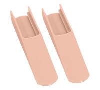 2-Pack PVC Child Highchair Leg Inserts for Floor Protection & Stability