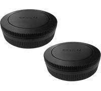 2 Pack Rear Lens Cap for Canon EOS M50 Mark II M5 M6 Mark II M200 M100 M10 M3 M2 M and Other Canon EF-M Mirrorless Cameras