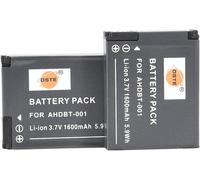 2-Pack Rechange Batterie Et Dc121E Voyage Chargeur Compatible Pour Gopro Ahdbt-001 Hero Gopro Hero2 Como Gopro Ahdbt-001 Ahdbt-002[Z4282]