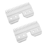2 Pack | Rechange Coupe-Lame Céramique pour Tondeuse de Toilettage | 18 Dents | Compatible avec Andis Oster A5, Wahl KM Series