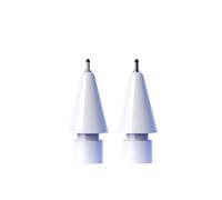 2 Pack | Rechange Pointes de Stylet 4B et 2B compatibles avec Apple Pencil 1ère/2ème/3ème Génération, Pro/USB-C, Logitech Crayon | Pointe de Stylo à Bille pour iPad Pencil