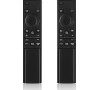 2 Pack Remote Control Replacement For Samsung Remote Control With Netflix, Prime Video, Sumgsung Tv Plus Button Compatible With All Samsung Led Qled Uhd Frame Solar 4K 8K Smart Tv