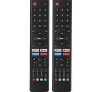2 Pack Replacement Remote Control Compatible With Changhong Chiq Saba Smart Tv Gcbltv02Adbbt