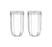 2 Pack Replacement Tall Jar Cups Fits for Magic Blender Fits Replacement Tall Jar Cups