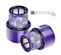Lot de 2 filtres de rechange V10 pour Dyson V10 Cyclone Series, V10 Animal, V10 Absolute, V10 Total Clean, SV12, pièce de rechange 969082-01