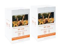 2 Pack RP-108 Compatible avec Canon Selphy CP1500 Cartouche et Papier
