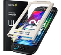 [2 Pack] Screen Protector for Nintendo Switch 2 7.9 Inch 2025-[Auto Dust Alignment] HD 9H Tempered Glass Full Coverage Military Grade Shatterproof Anti-Scratch