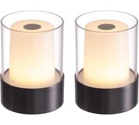 2 Pack Small Camping Lights, Touch Light, Rechargeable Cordless Portable Camping Light Suitable For Bedroom Decoration, Baby Night Light, Bathroom, Nursing