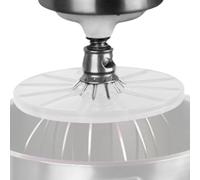 2 Pack Stand Mixer Whisk Scraper - Stand Mixer Head Baffle plate - Stirring more thoroughly, Anti Splash Accessory, Flexible Silicone Easy clean, for 6-Wire StandMixer for Home Rental Cafe Bakery