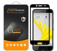 [2-Pack] Supershieldz pour HTC 10 Evo Protection d'écran en Verre trempé, [Couverture de Plein écran] Anti-Rayures, Bubble Gratuit à Vie, Garantie de Remplacement (Noir)