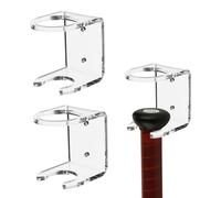 2-Pack Support De Batte De Baseball en Acrylique 7x7x5cm