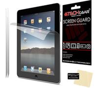 [2 Pack] TECHGEAR Protection d'Écran pour iPad 4 avec Retina Display, Film de Protection Ultra Clair avec Chiffon de Nettoyage et Carte d'Application Compatible pour iPad 2 / iPad 3 / iPad 4