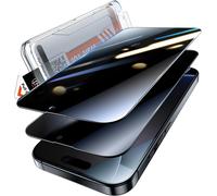 2 Pack Tempered Glass For Iphone 16 Pro , 2 Pack Anti-Spy Tempered Glass, Automatic Mounting Tool Anti-Dust, No Air Bubbles, No Scratches Anti-Dust
