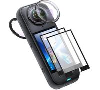 2 Pack Tempered Glass Lens Protector for Insta 360 X5