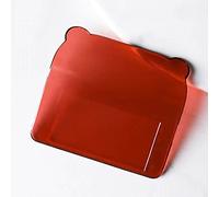 2 Pack Toilet Seat Soupper Ouvre-caricature Couvrette de toilettes Couvre-toits Évitez de toucher la poignée Handle Couvreurs de siège Toilettes Soutras Porte-toilettes Toilettes (rouge)