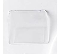 2 Pack Toilet Seat Soupper Ouvre-caricature Couvrette de toilettes Couvre-toits Évitez de toucher la poignée Handle Couvreurs de siège Toilettes Soutras Porte-toilettes Toilettes (Clair)