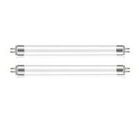 2 Pack Tubes Fluorescents 8W, T5 300mm, Blanc Froid 6500K, Base G5, Faible Consommation D'énergie, éclairage D'urgence à économie D'énergie, Convient Pour Cuisine, Salle De Bain, Armoire, Garage