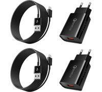 2 Pack Type-C Fast Charger For Samsung Galaxy A54, A53, A51, A34, A14, S23, S22, S21, S20 Fe,S10e,S10,S9,S8 Plus,Z Flip4,Z Fold3,M20 5g, Huawei, Xiaomi, Super Fast Charging Mains With 6.6 M Usb C