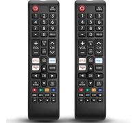2 Pack Universal Remote Control Replacement Compatible with Samsung LED LCD QLED 4K 8K UHD 3D HDTV HDR Frame Curved Crystal Smart TV