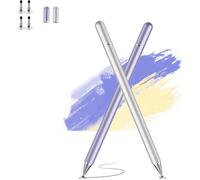 2 Pack Universal Stylus Pen For Ipad, Tablet With Four Replacement Tips For Android Touch Screens/Phone/Ipad Pro/Air/Samsung/Microsoft And All Touch Screen Devices