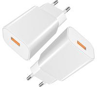 2 Pack Usb A 15w Charger 5v/3a Usb Charger Usb Adapter Usb Power Supply Usb Charger Usb Charger Suitable For Mobile Phones Headphones, Desk Lamps, Speakers