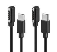 2 Pack Usb C Magnetic Charging Cable For Plaud Note Ai Voice Recorder 2ft Replacement Charging Cable Easy Access Power Charger Even With Case Backup Accessory