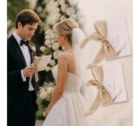 2 Pack Wedding Vow Books, A6 His and Hers Ceremony Journals | Ensemble jumelé : comprend deux livrets coordonnés pour échanger des promesses personnelles lors d'une célébration spéciale.