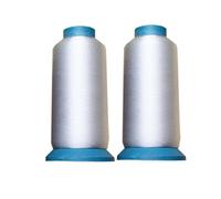 2 Packs 0.1MM 5000 Yards Clear Sewing Threads for Quilting, Wedding Dress, Sequin by UE STORE