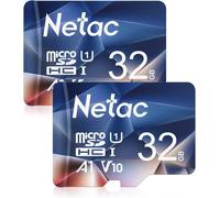 2 Packs 32gb Micro Sdhc Memory Card A1, U1, C10, V10, Fhd, 600x, Uhs-I Speed Up To 90/10 Mb/Sec (R/W) For Smartphone, Camera, Switch, Gopro, Tablet, Drones-Marque Générale
