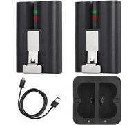 2 Packs Batterie V4 Compatible Pour Vidéo Ring-Doorbell Camera 1/2/3/4, Spotlight Camera, Rechargeable Upgraded Cam Batteries (2Nd & 3Rd Gen) Camera Indoor And Outdoor Pn V4 1Icr19[GOP6254300]