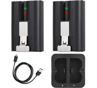 2 Packs Batterie V4 Compatible Pour Vidéo Ring-Doorbell Camera 1/2/3/4, Spotlight Camera, Rechargeable Upgraded Cam Batteries (2Nd & 3Rd Gen) Camera Indoor And Outdoor Pn V4 1Icr19[Hero3480]