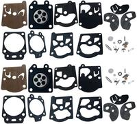 2 Packs Carbu Kit de Réparation, Membrane et Joints Pour Carburateur Walbro K10-WAT WA & WT Séries
