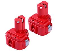 【2 Packs】 FUNMALL PA12 12V 3.6Ah Ni-MH Remplacement pour 12V Batterie PA12 1222 1220 1235 1233 1234 1235B 1235F 192696-2 192698-8 192698-A 193138-9 193157-5 401 Outils électriques sans Fil 1