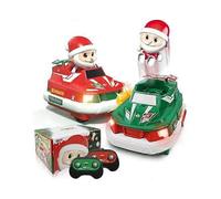 2 Packs in 1 Car Remote-Controlled Christmas Theme Car for Children 10 Years My First Remote Control Car Birthday Christmas Gift