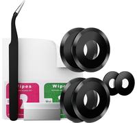 2 Packs Lentille Caméra Pour Xiaomi Redmi Note 12 4g Vitre Appareil Photo Objectif Arrière Avec Kit De Réparation