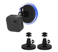 [2 Packs] Support Mural Magnétique Compatible avec Blink Outdoor, Blink Mini/Mini 2 /XT/XT2 Caméras, Support de Fixation sans Perçage pour Extérieure et Intérieure, Support Mural Réglable à 360°
