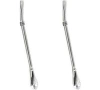 2 pailles inox avec filtre intégré pour thé et infusions G