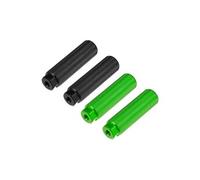 - 2 Paire Essieu Arrière Pied Repose-pieds pour BMX Vélo Apte 3/8 Essieux Vert