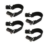 2 Paires Bottes élastiques Sangles Pantalon Pantalon Pince Clip Pour Jeans Motard Moto