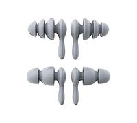 2 Paires Bouchons d'Oreille pour Dormir, 40 dB à Réduction de Bruit Agréable à Porter 3 Couches Silicone Boules Quies avec Boîte de Rangement pour Ronfler, étudier, Voyager, Concerts