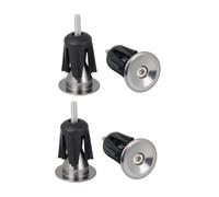 2 Paires Capuchon de Guidon Vélo en Alliage D'aluminium Léger