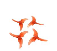 2 Paires, compatibles avec l'hélice 3 pales CW CCW Emax Avan Rush 2,5 Pouces, Compatible avec Le Drone de Course FPV Multi-Rotor Emax Tinyhawk II Freestyle(Red)