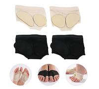 2 Paires Coussinet Pied Antidérapant Strings Pied Ballet Dance Orteils Pad Danse Coussinets Avant-Pied Coussinets Métatarsiens String Pied pour Danse Coussin de Pieds pour Danse Classique Ballet (XL)