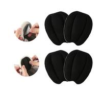 2 Paires Coussinets de Langue de Chaussure, Coussinets Avant-Pied Autocollant Arrière Chaussure Coussinets Chaussure Antidérapants Insert Chaussure Noir Coussinets Langue Feutre Hommes Femmes
