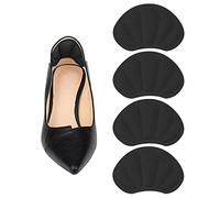2 Paires Coussinets de Talon, Confortable Inserts Chaussures Autocollants à Talons Chaussure Coussinets de Chaussures Poignées de Talon Protecteur de Talon pour la Plupart des Chaussures (Noir)